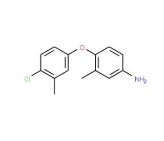 4-(4-Chloro-3-methylphenoxy)-3-methylphenylamine - chemical structure image