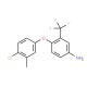 4-(4-Chloro-3-methylphenoxy)-3-(trifluoromethyl)-phenylamine - chemical structure image