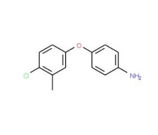 4-(4-Chloro-3-methylphenoxy)aniline - chemical structure image