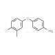4-(4-Chloro-3-methylphenoxy)aniline - chemical structure image