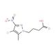 4-(4-Chloro-5-methyl-3-nitro-1H-pyrazol-1-yl)-butanoic acid - chemical structure image