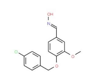 4-(4-Chloro-benzyloxy)-3-methoxy-benzaldehyde oxime - chemical structure image