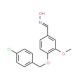 4-(4-Chloro-benzyloxy)-3-methoxy-benzaldehyde oxime - chemical structure image