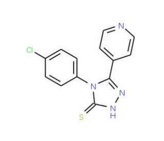 4-(4-Chloro-phenyl)-5-pyridin-4-yl-4H-[1,2,4]triazole-3-thiol | CAS ...