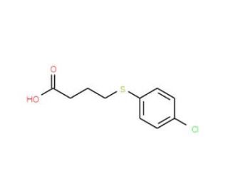 4-(4-Chloro-phenylsulfanyl)-butyric acid (CAS 29193-63-3) - chemical structure image