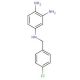 4-(4-Chlorobenzylamino)-1,2-phenylenediamine (CAS 1076199-81-9) - chemical structure image