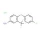 4-(4-Chlorophenoxy)-3-(trifluoromethyl)aniline hydrochloride - chemical structure image