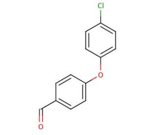 4-(4-Chlorophenoxy)benzaldehyde (CAS 61343-99-5) - chemical structure image