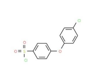 4-(4-Chlorophenoxy)benzenesulfonyl chloride (CAS 191327-30-7) - chemical structure image