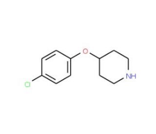 4-(4-Chlorophenoxy)piperidine (CAS 97839-99-1) - chemical structure image