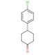 4-(4-Chlorophenyl)cyclohexanone (CAS 14472-80-1) - chemical structure image
