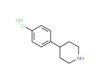 4-(4-Chlorophenyl)-piperidine hydrochloride (CAS 6652-06-8) - chemical structure image