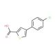 4-(4-Chlorophenyl)thiophene-2-carboxylic acid - chemical structure image