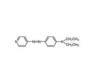 4-(4-Diethylaminophenylazo)pyridine (CAS 89762-42-5) - chemical structure image
