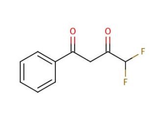 4,4-Difluoro-1-phenyl-1,3-butanedione (CAS 62679-61-2) - chemical structure image