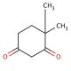 4,4-Dimethyl-1,3-cyclohexanedione (CAS 562-46-9) - chemical structure image