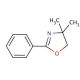 4,4-Dimethyl-2-phenyl-2-oxazoline (CAS 19312-06-2) - chemical structure image