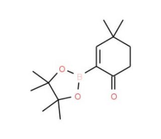 4,4-(Dimethylcyclohex-2-en-1-one)-2-boronic acid, pinacol ester (CAS 219489-09-5) - chemical structure image