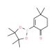 4,4-(Dimethylcyclohex-2-en-1-one)-2-boronic acid, pinacol ester (CAS 219489-09-5) - chemical structure image