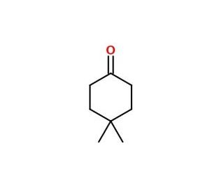 4,4-Dimethylcyclohexanone (CAS 4255-62-3) - chemical structure image