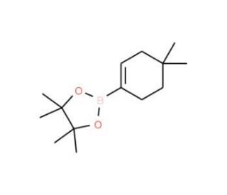 4,4-(Dimethylcyclohexen-1-yl)boronic acid pinacol ester (CAS 859217-67-7) - chemical structure image