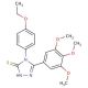 4-(4-Ethoxy-phenyl)-5-(3,4,5-trimethoxy-phenyl)-4H-[1,2,4]triazole-3-thiol - chemical structure image
