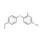 4-(4-Ethylphenoxy)-3-fluoroaniline - chemical structure image
