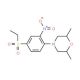 4-[4-(Ethylsulfonyl)-2-nitrophenyl]-2,6-dimethylmorpholine - chemical structure image