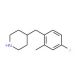 4-(4-Fluoro-2-methyl-benzyl)-piperidine (CAS 955287-76-0) - chemical structure image