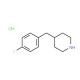 4-(4-Fluoro-benzyl)-piperidine hydrochloride (CAS 92822-03-2) - chemical structure image