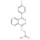 [4-(4-Fluoro-phenyl)-phthalazin-1-ylsulfanyl]-acetic acid - chemical structure image
