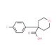 4-(4-Fluoro-phenyl)-tetrahydro-pyran-4-carboxylic acid (CAS 473706-11-5) - chemical structure image