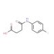 4-(4-Fluoroanilino)-4-oxobutanoic acid (CAS 199461-14-8) - chemical structure image