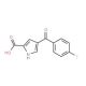 4-(4-Fluorobenzoyl)-1H-pyrrole-2-carboxylic acid - chemical structure image
