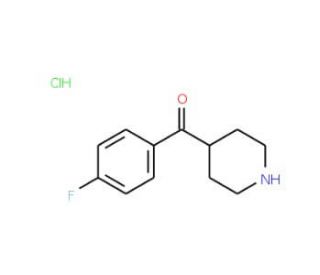 4-(4-Fluorobenzoyl)piperidine HCl (CAS 25519-78-2) - chemical structure image