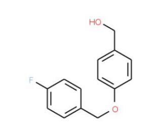 4-(4-Fluorobenzyloxy)benzyl alcohol (CAS 117113-98-1) - chemical structure image