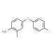 4-(4-Fluorophenoxy)-2-methylaniline - chemical structure image
