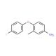 4-(4-Fluorophenoxy)-3-methylaniline - chemical structure image