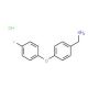 4-(4-Fluorophenoxy)benzylamine hydrochloride (CAS 568565-86-6) - chemical structure image