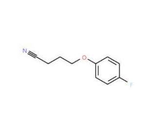 4-(4-fluorophenoxy)butanenitrile - chemical structure image