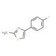 4-(4-Fluorophenyl)-1,3-thiazol-2-amine (CAS 77815-14-6) - chemical structure image