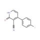 4-(4-Fluorophenyl)-2-oxo-1,2-dihydro-3-pyridinecarbonitrile - chemical structure image