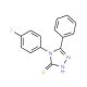 4-(4-Fluorophenyl)-5-phenyl-4H-1,2,4-triazol-3-ylhydrosulfide - chemical structure image