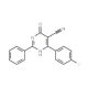 4-(4-Fluorophenyl)-6-hydroxy-2-phenyl-5-pyrimidinecarbonitrile - chemical structure image