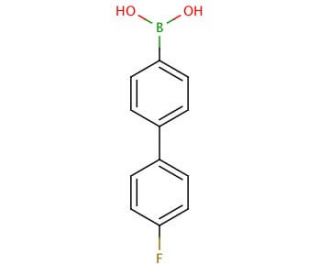 4-(4-Fluorophenyl)benzeneboronic acid - chemical structure image