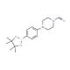 4-(4-Formylpiperazinyl)phenylboronic acid, pinacol ester (CAS 1150561-69-5) - chemical structure image