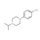4-(4-Isopropyl-piperazin-1-yl)-phenol (CAS 67914-97-0) - chemical structure image