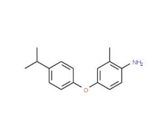 4-(4-Isopropylphenoxy)-2-methylaniline - chemical structure image