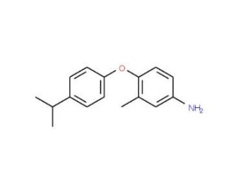 4-(4-Isopropylphenoxy)-3-methylaniline - chemical structure image
