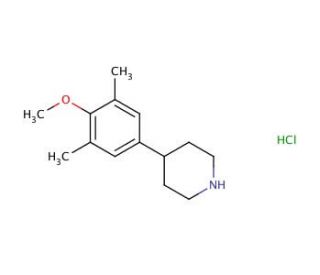 4-(4-Methoxy-3,5-dimethylphenyl)piperidinehydrochloride - chemical structure image
